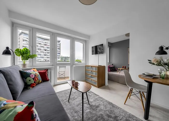 Warsaw Powisle Apartment - 8Th Floor With Balcony - By Rentujemy